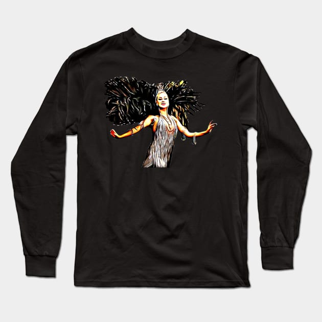 Endangered Species (Showgirl) Long Sleeve T-Shirt by PersianFMts